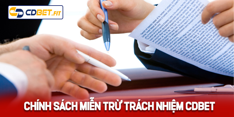 Chính sách miễn trừ trách nhiệm Cdbet